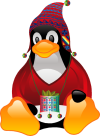 Small Aymara Tux Penguin Logo