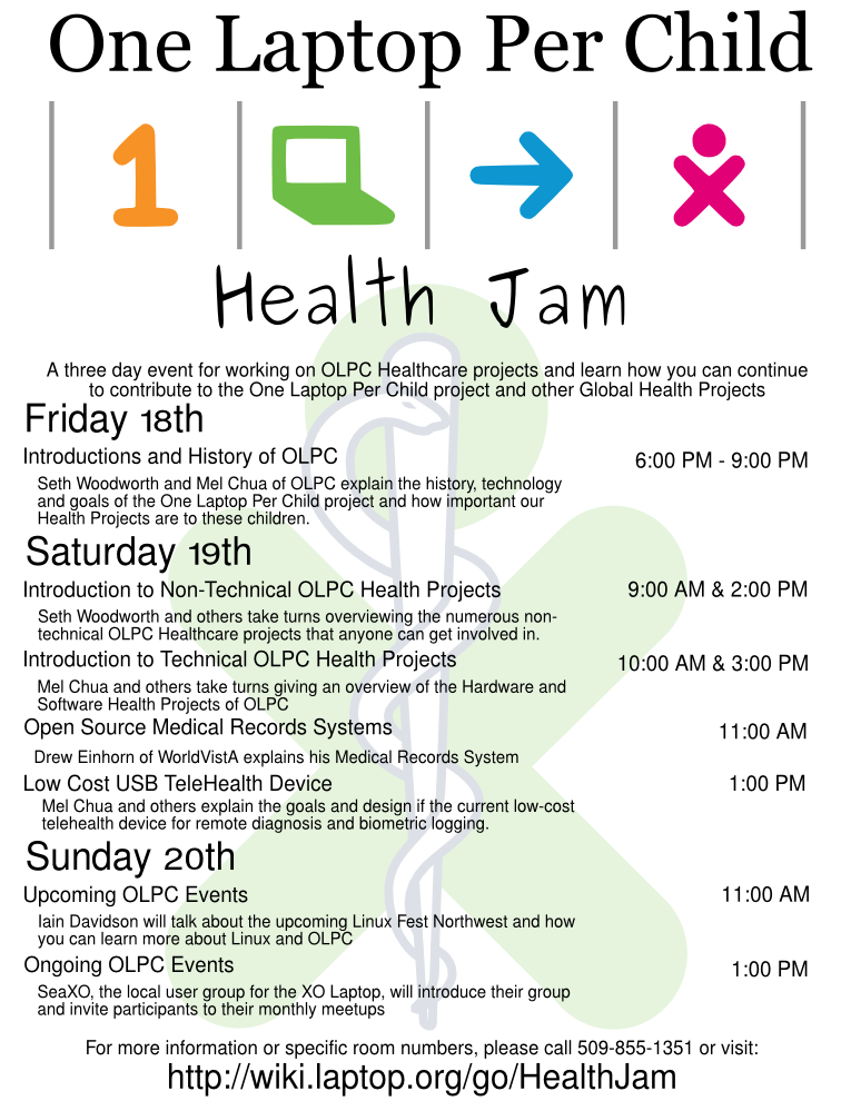 Main Health Jam poster