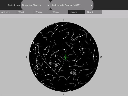 "Locate": Find a Deep-Sky Object