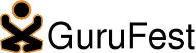 Gurufest logo and text PLAINSVG draftv1 09.svg